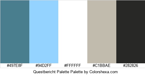 Questbericht Palette Colors Logo