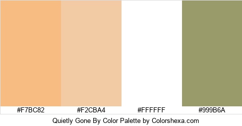 Quietly Gone By Color Colors Logo