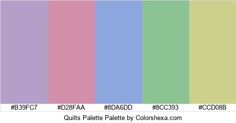 Quilts Palette Colors Logo