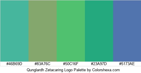 Qunglardh Zetacaring Logo Colors Logo