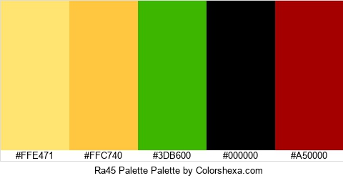 Ra45 Palette Colors Logo