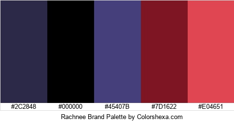 Rachnee Brand Colors Logo