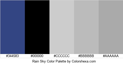 Rain Sky Color Colors Logo