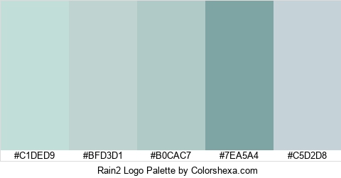 Rain2 Logo Colors Logo
