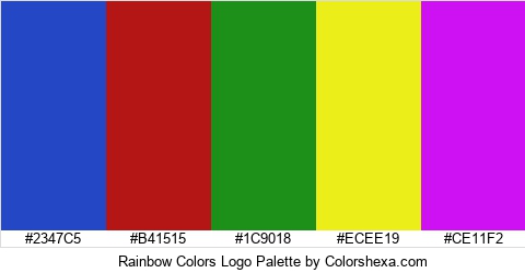 Rainbow Colors Logo Colors Logo
