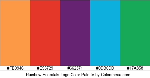 Rainbow Hospitals Logo Color Colors Logo