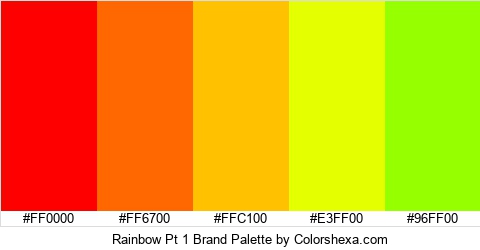 Rainbow Pt 1 Brand Colors Logo
