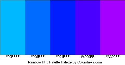 Rainbow Pt 3 Palette Colors Logo