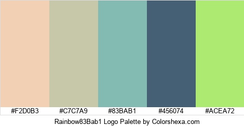 Rainbow83Bab1 Logo Colors Logo
