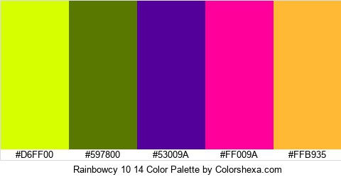 Rainbowcy 10 14 Color Colors Logo