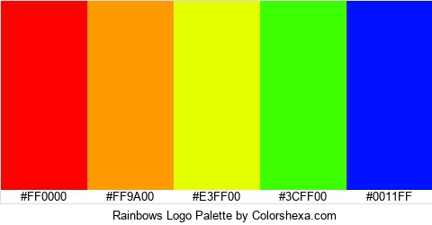 Rainbows Logo Colors Logo