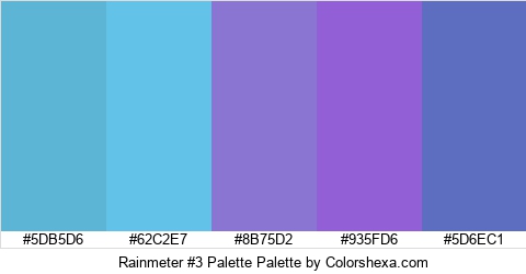 Rainmeter #3 Palette Colors Logo