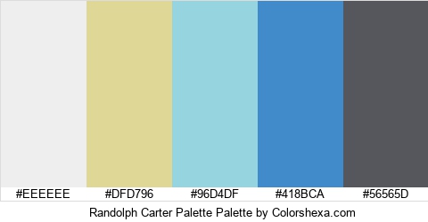 Randolph Carter Palette Colors Logo
