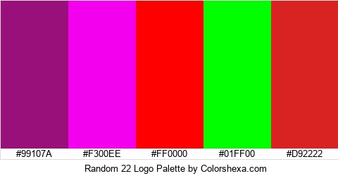 Random 22 Logo Colors Logo