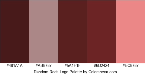 Random Reds Logo Colors Logo