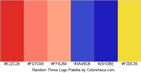 Random Throw Logo Colors Logo