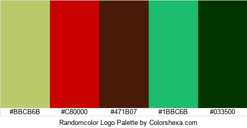 Randomcolor Logo Colors Logo