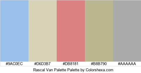 Rascal Van Palette Colors Logo