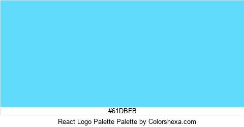 React Logo Palette Colors Logo