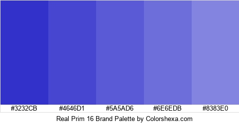 Real Prim 16 Brand Colors Logo