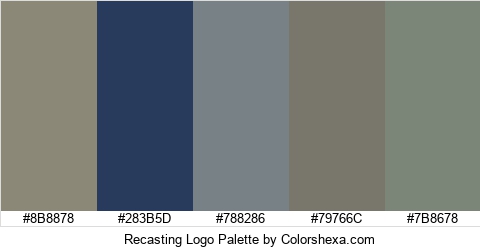 Recasting Logo Colors Logo