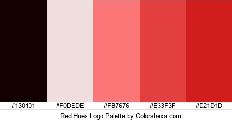 Red Hues Logo Colors Logo