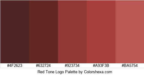 Red Tone Logo Colors Logo