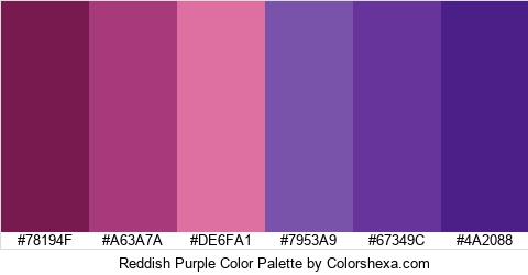 Reddish Purple Color Colors Logo