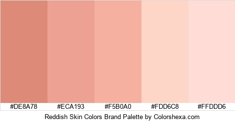 Reddish Skin Colors Brand Colors Logo