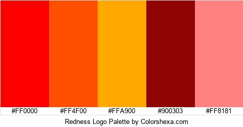 Redness Logo Colors Logo