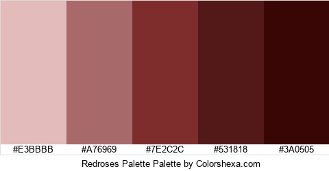Redroses Palette Colors Logo