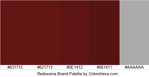 Redsxenia Brand Colors Logo