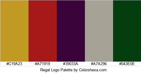 Regal Logo Colors Logo