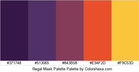 Regal Mask Palette Colors Logo