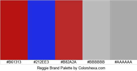 Reggie Brand Colors Logo