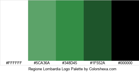 Regione Lombardia Logo Colors Logo