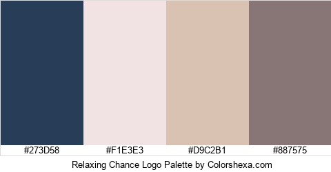 Relaxing Chance Logo Colors Logo