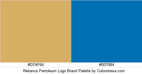 Reliance Petroleum Logo Brand Colors Logo