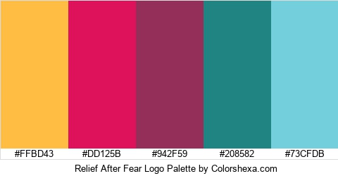 Relief After Fear Logo Colors Logo