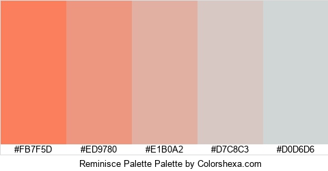Reminisce Palette Colors Logo