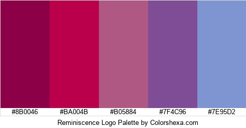 Reminiscence Logo Colors Logo