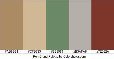 Ren Brand Colors Logo