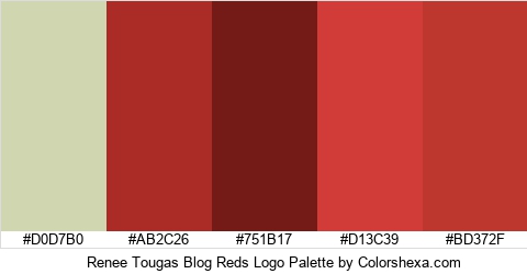 Renee Tougas Blog Reds Logo Colors Logo