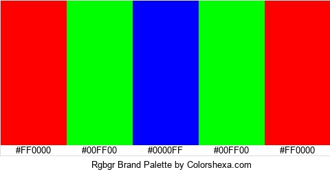 Rgbgr Brand Colors Logo