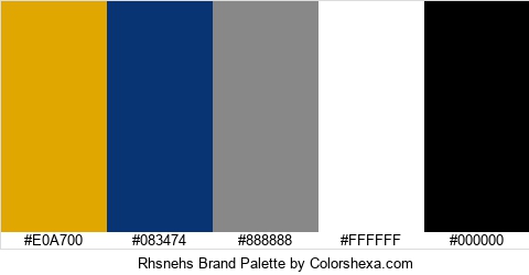 Rhsnehs Brand Colors Logo