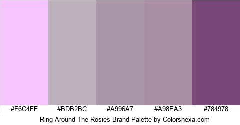 Ring Around The Rosies Brand Colors Logo