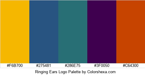 Ringing Ears Logo Colors Logo