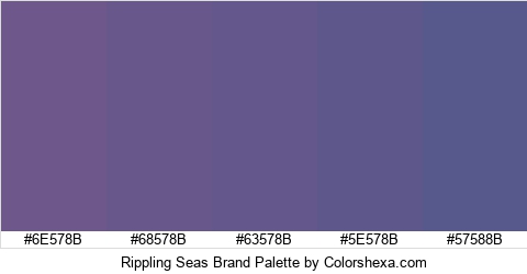 Rippling Seas Brand Colors Logo