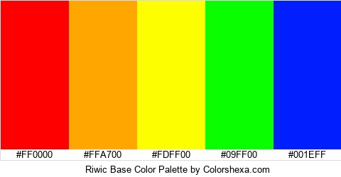 Riwic Base Color Colors Logo