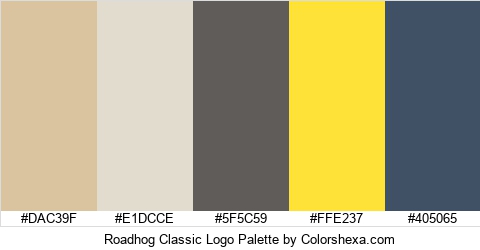 Roadhog Classic Logo Colors Logo